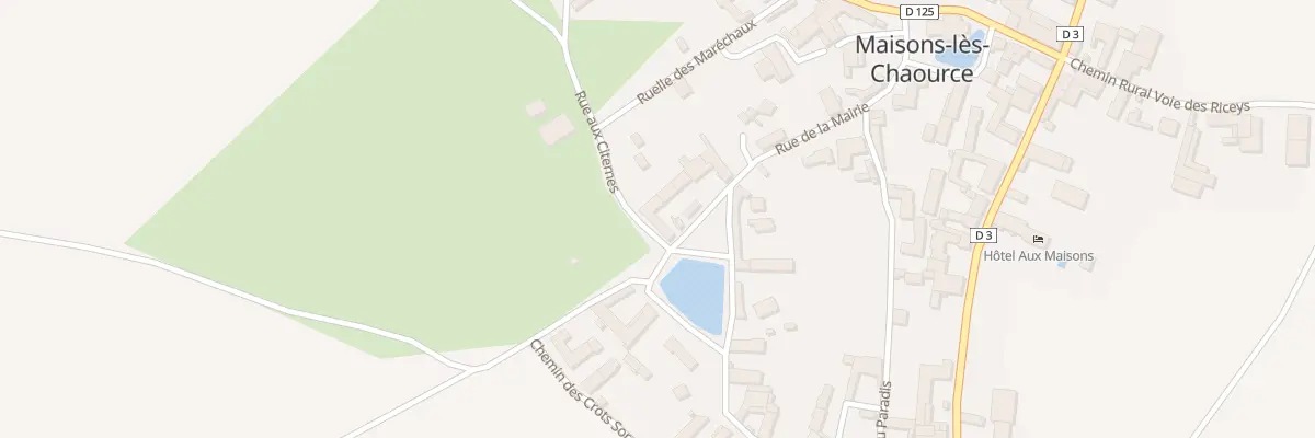 Plan du 6 Pl de la Grande Mare à Maisons-lès-Chaource