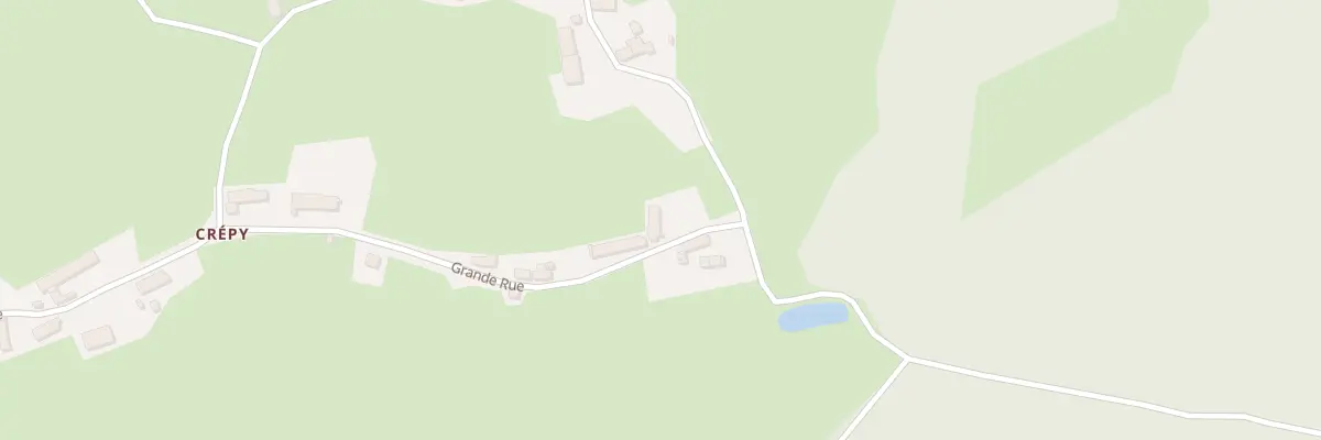 Plan du 5277 Crepy à La Roche-en-Brenil