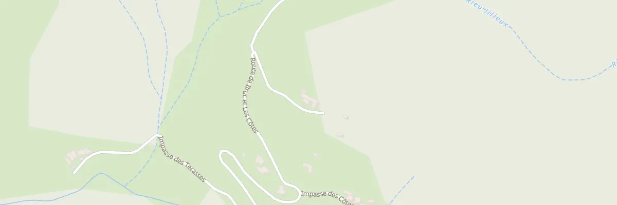 Plan du 1925 Rte de Bruc et les Côtes à Barnas