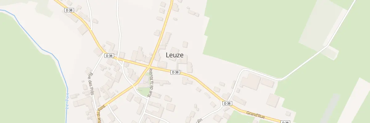 Plan du 21 Gr Grand Rue à Leuze