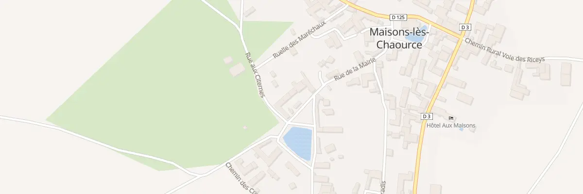 Plan du 4 Pl de la Grande Mare à Maisons-lès-Chaource