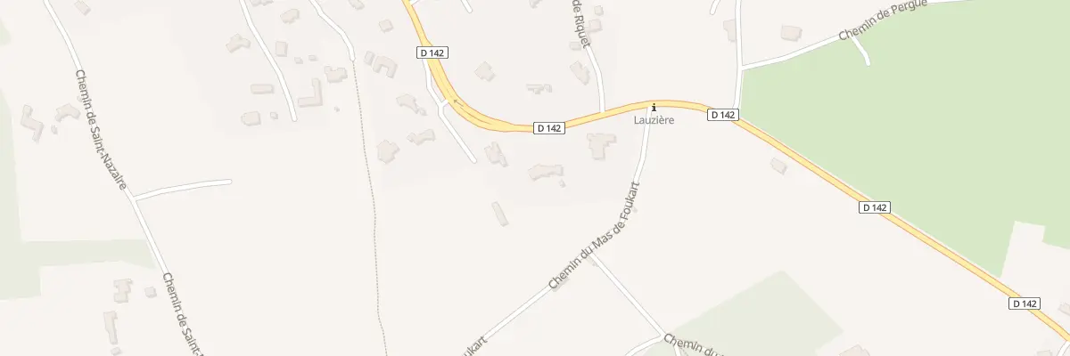 Plan du 1095 Rte d’Aigues-Vives à Aubais