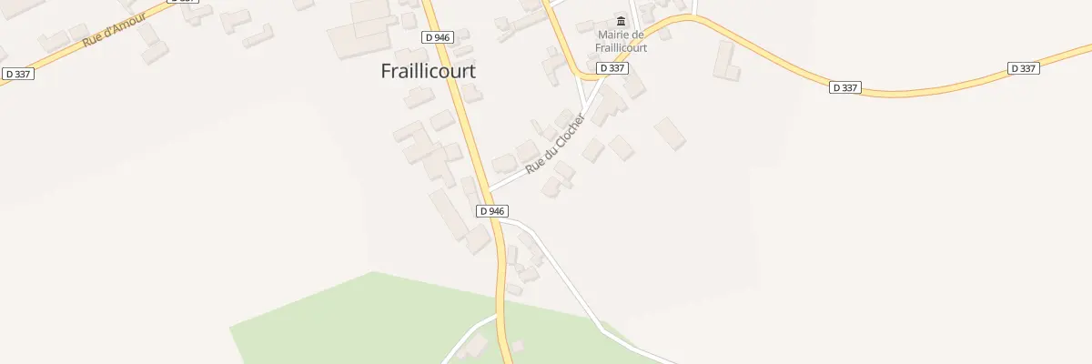 Plan du 2 Rue du Clocher à Fraillicourt