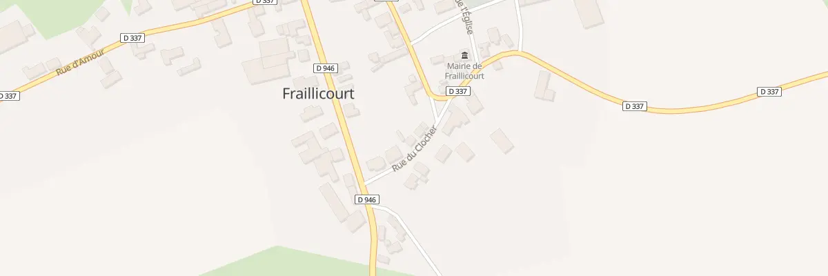 Plan du 5 Rue du Clocher à Fraillicourt
