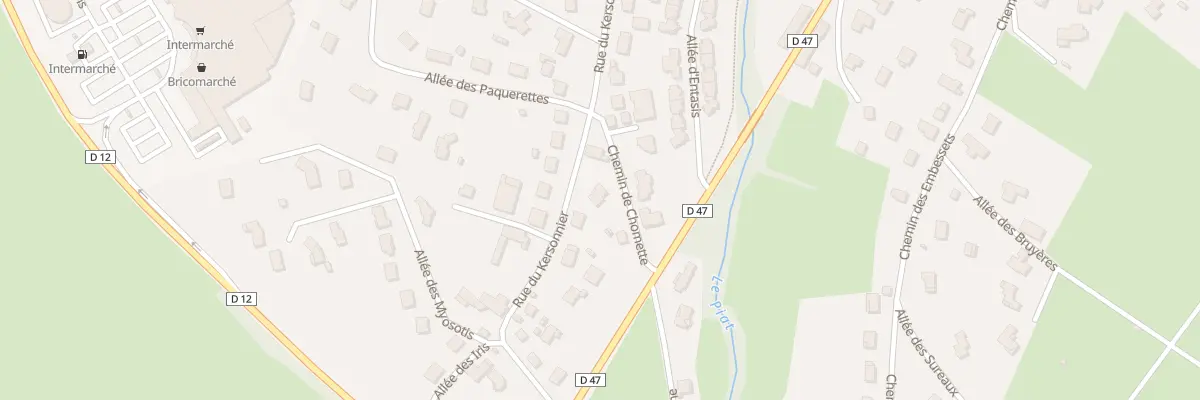 Plan du 38 Rue du Kersonnier à Monistrol-sur-Loire