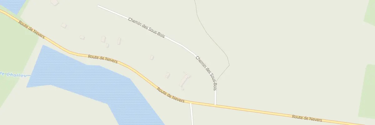 Plan du 5 Che des Sous-Bois à Champeau-en-Morvan