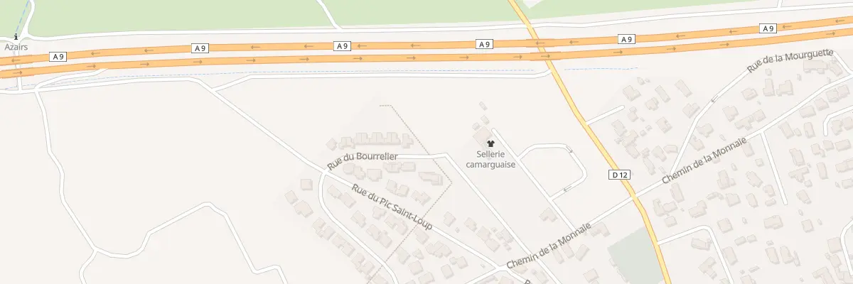 Plan du 14 Rue du Bourrelier à Gallargues-le-Montueux