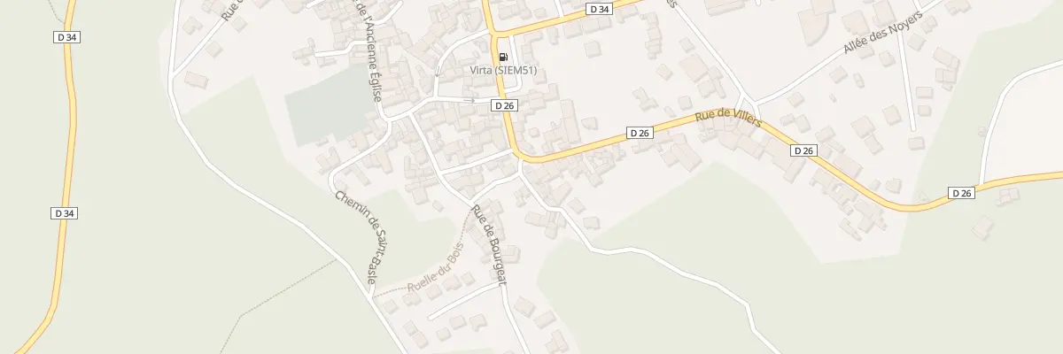 Plan du 2 Rue de Villers à Verzy