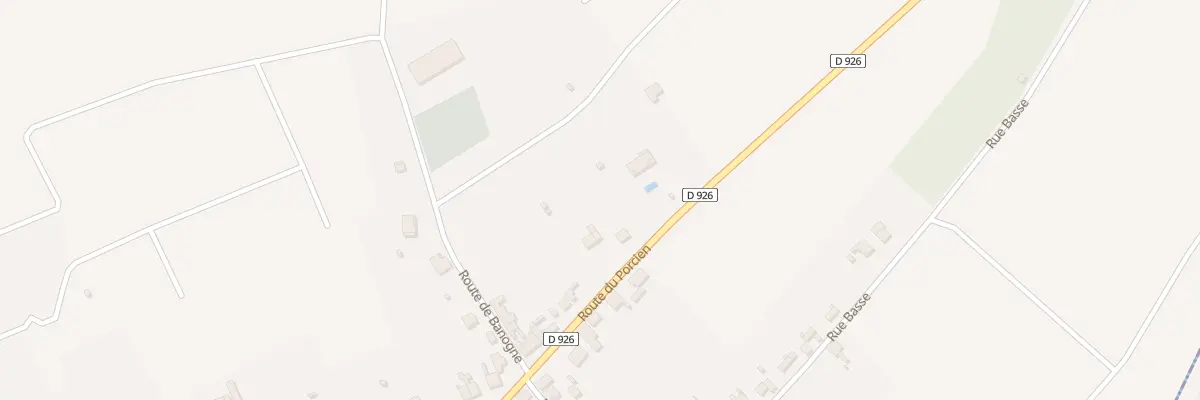 Plan du 35B Rte du Porcien à Gomont