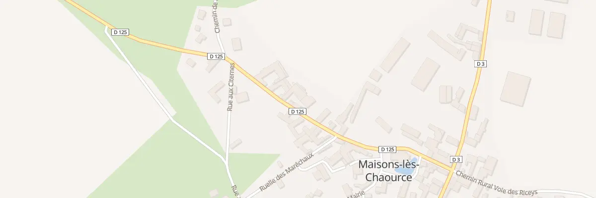 Plan du 16 Rue de Lagesse à Maisons-lès-Chaource