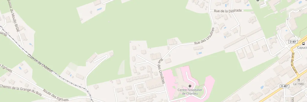 Plan du 283 Rue des Ursulines à Charlieu