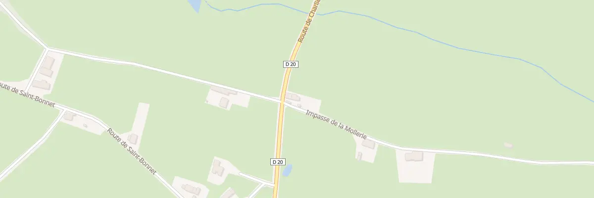 Plan du 15 Imp de la Mollerie à Saint-Bonnet-de-Cray