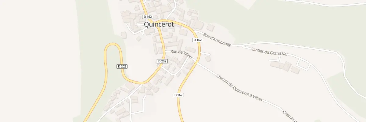 Plan du 3 Rue de la Fontaine à Quincerot