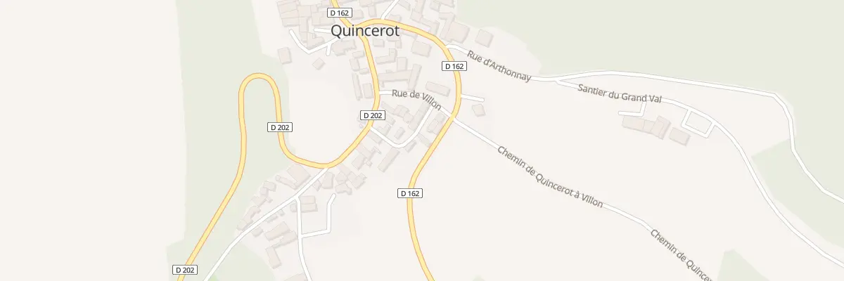 Plan du 4 Rue de la Fontaine à Quincerot