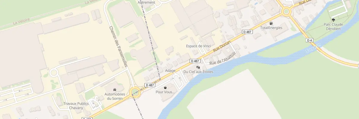 Plan du 42 Rue Dorian à Charlieu