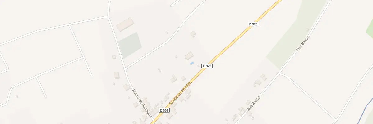 Plan du 37 Rte du Porcien à Bignicourt