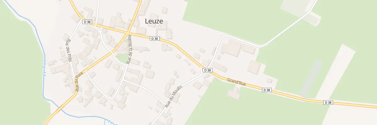 Plan du 16 Gr Grand Rue à Leuze