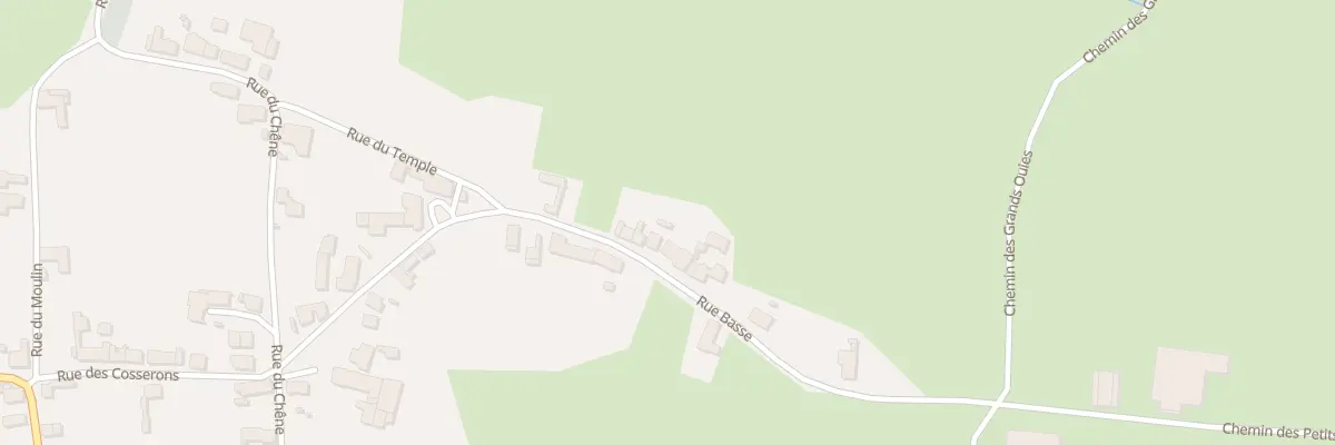 Plan du 10 Rue Basse à Parfondeval