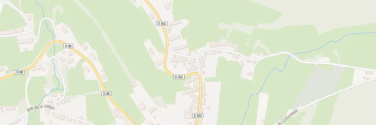 Plan du 2 Rue du Haut du Bourg à Cussy-en-Morvan