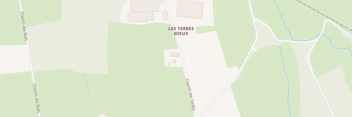 Plan du 5127 Les Terres Dieux à Briant