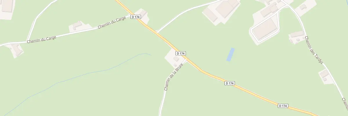 Plan du 1501 Rte des Vieux Châteaux à Briant