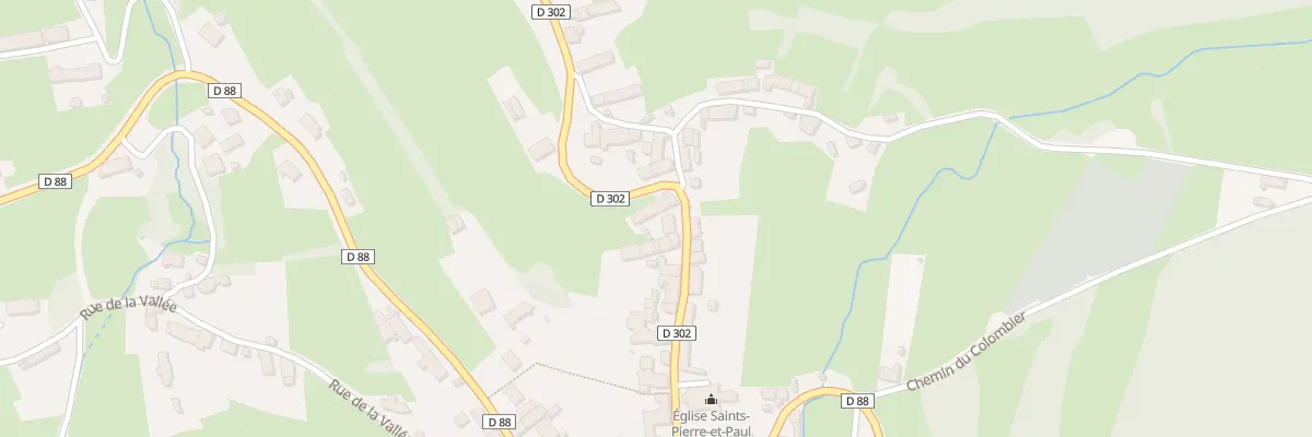 Plan du 37 Rue de l’Europe à Cussy-en-Morvan