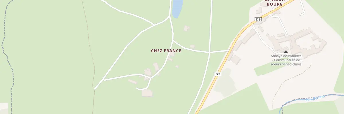 Plan du 9 Imp Chez France à Pradines