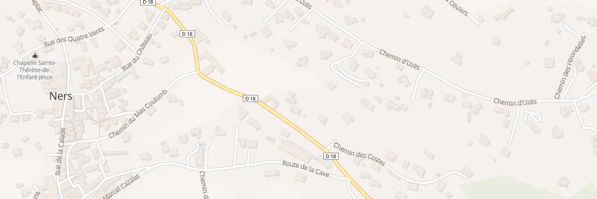 Plan du 1011 Rte de Cruviers à Ners