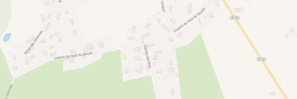 Plan du 301 Che du Haut Moulin à Mizérieux