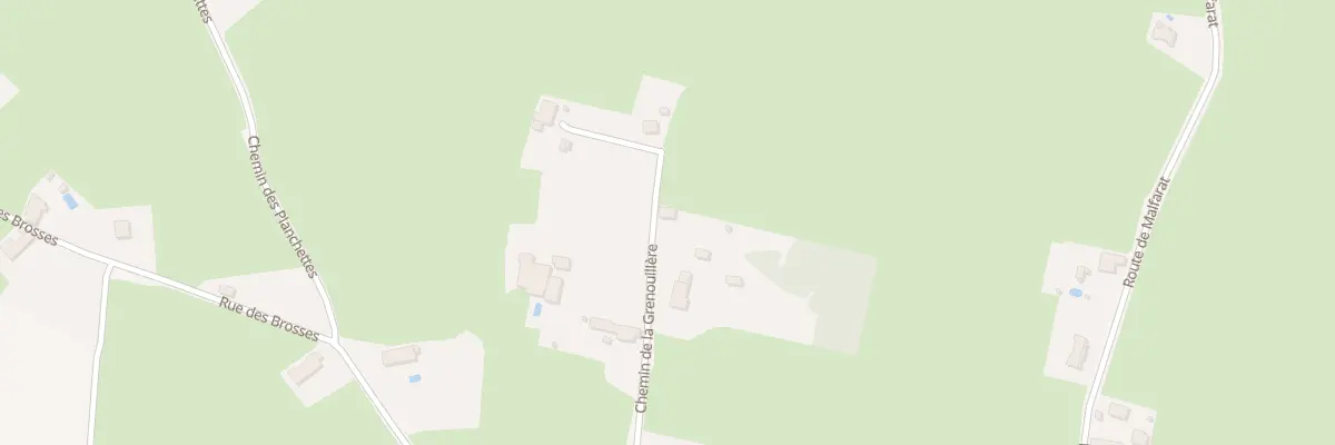 Plan du 358 Che de la Grenouillère à Charlieu