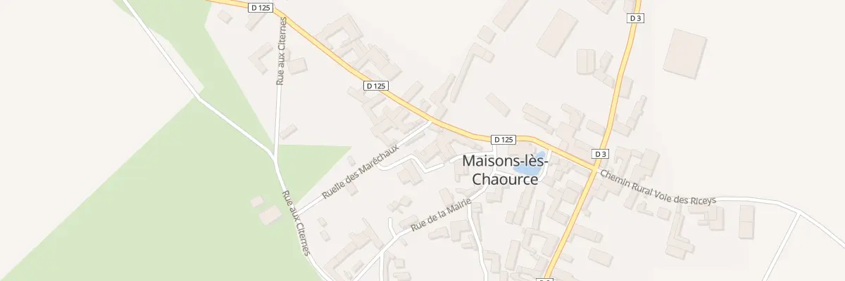 Plan du 1 Rle des Maréchaux à Maisons-lès-Chaource