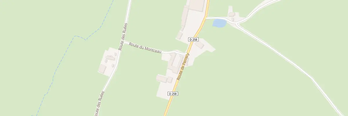 Plan du 5061 Le Montceau à Oudry