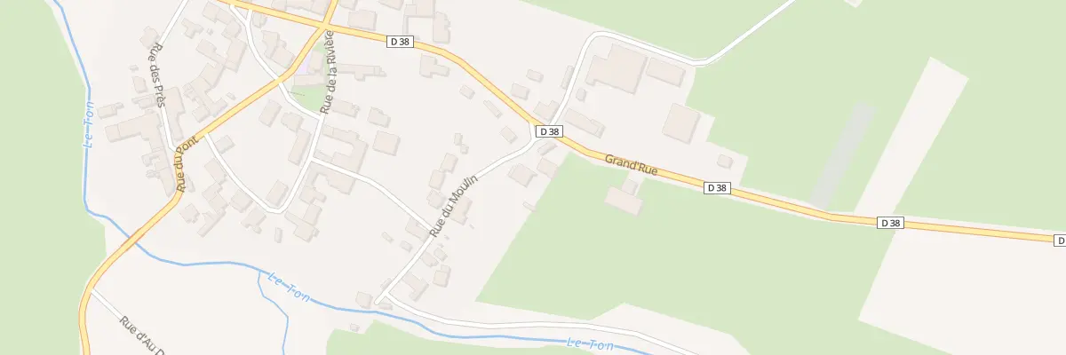Plan du 20 Gr Grand Rue à Leuze