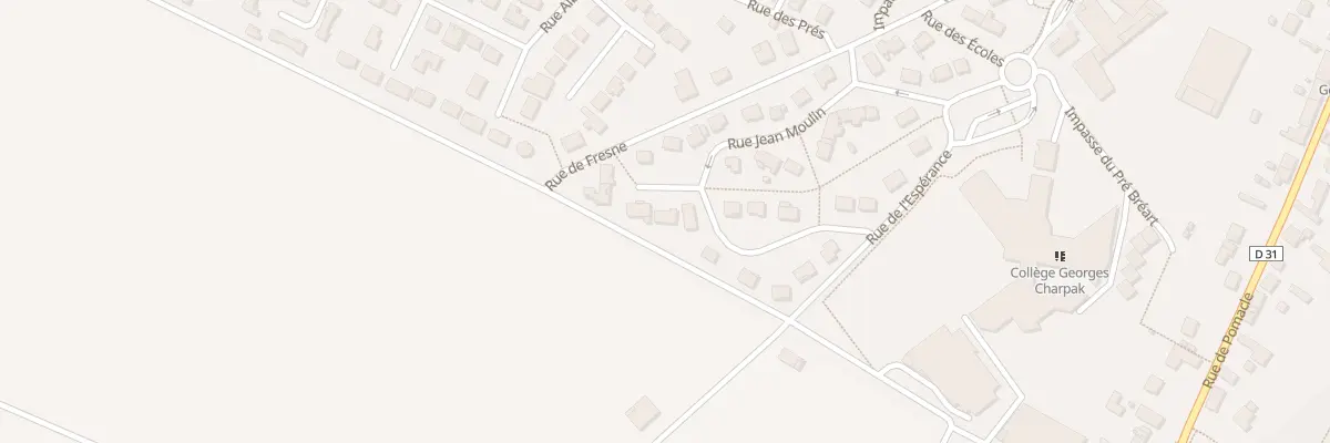 Plan du 1 Pl du Mail à Bazancourt