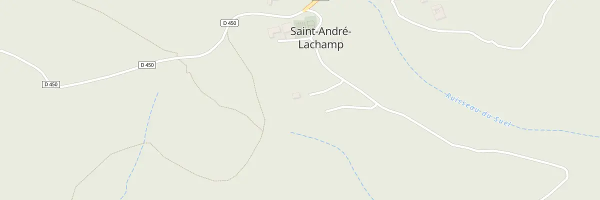 Plan du 5005 Les Pres de Lachamp à Saint-André-Lachamp