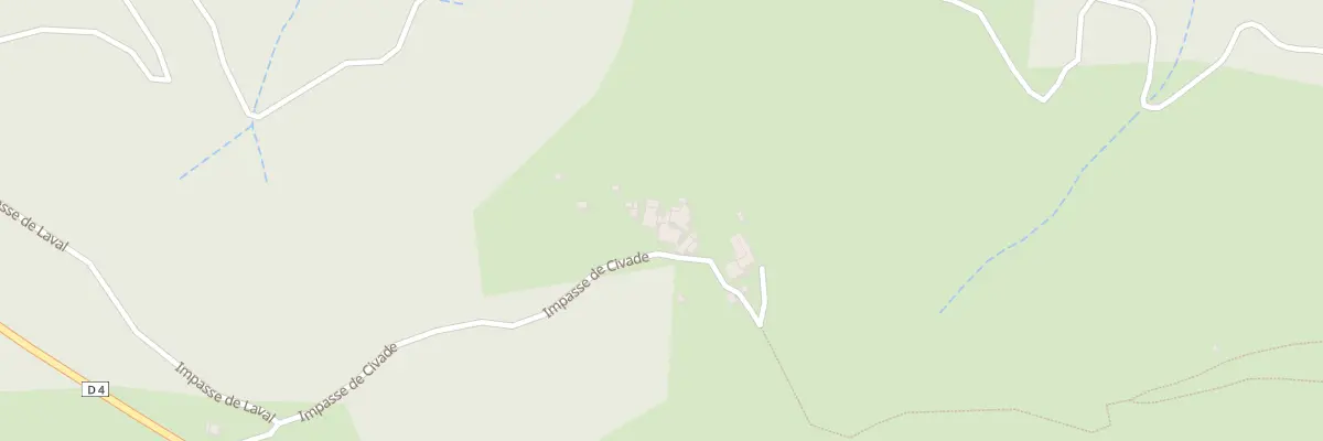 Plan du 323 Imp de Civade à Planzolles
