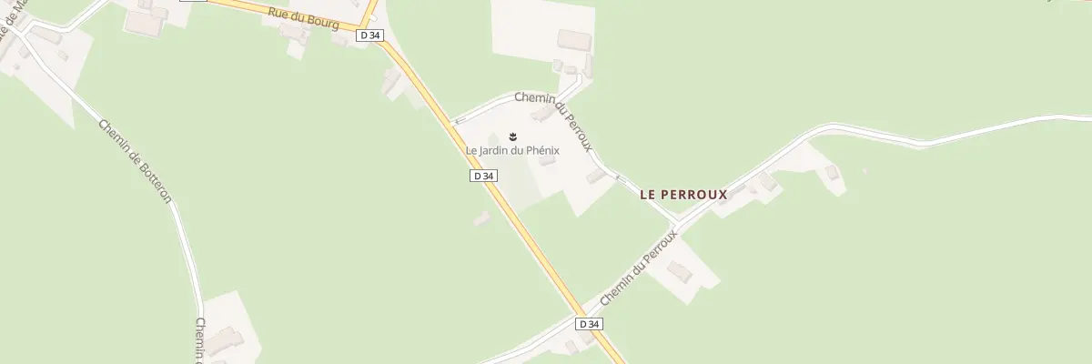Plan du 211 Che du Perroux à Varenne-l’Arconce