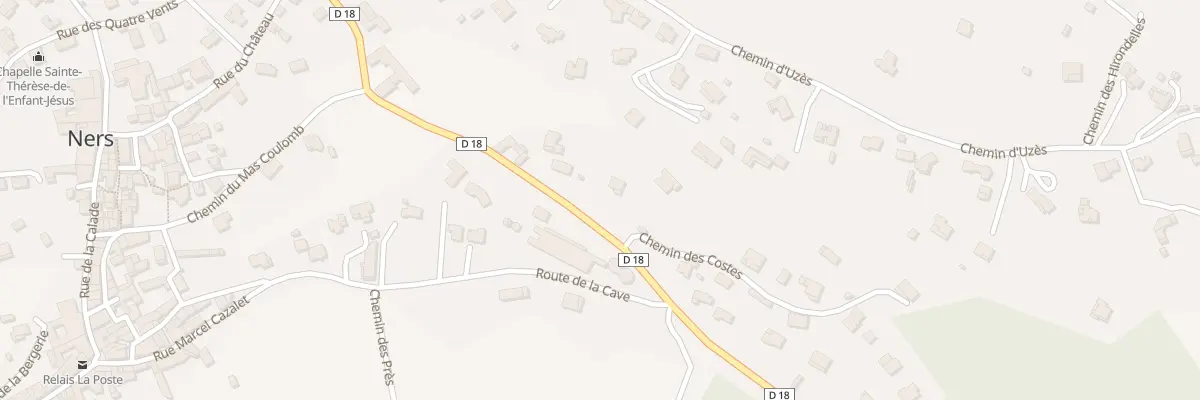 Plan du 1091 Rte de Cruviers à Ners