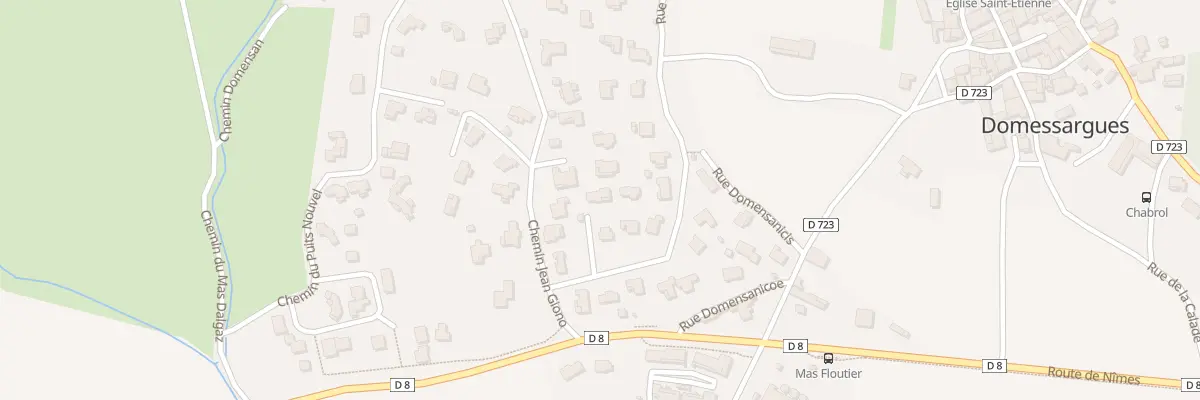 Plan du 416 Rue du 21 Septembre 1792 à Domessargues