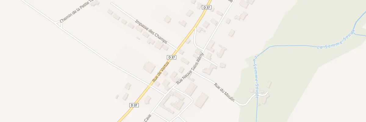 Plan du 34 Rue Neuve Saint-Rémy à Champigneul-Champagne