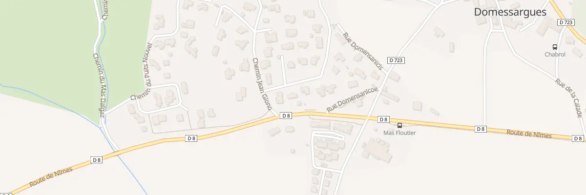 Plan du 389 Rue du 21 Septembre 1792 à Domessargues
