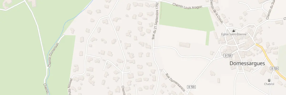 Plan du 148 Rue du 21 Septembre 1792 à Domessargues