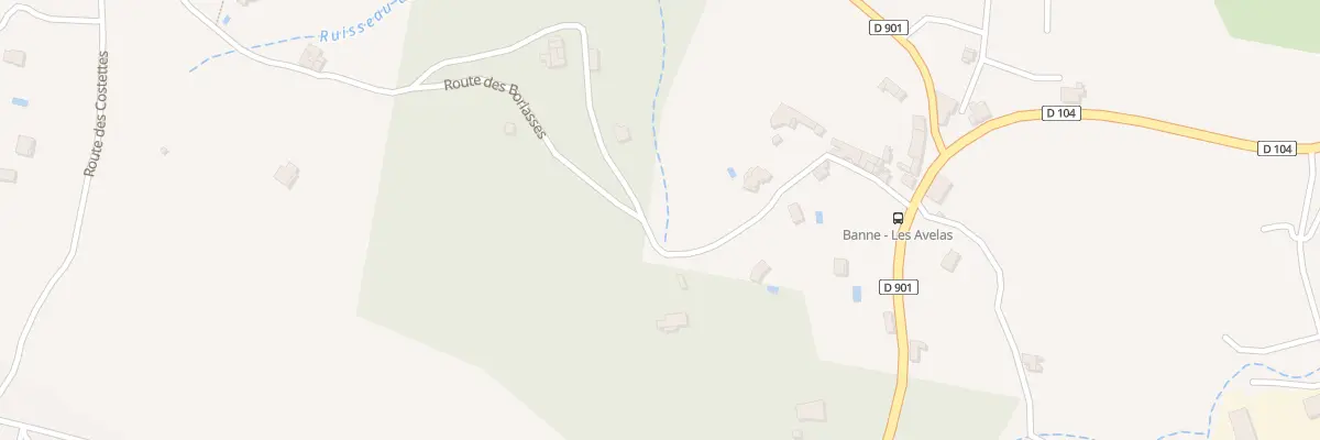 Plan du 5598 Che du Petit-Brahic au Serre à Banne