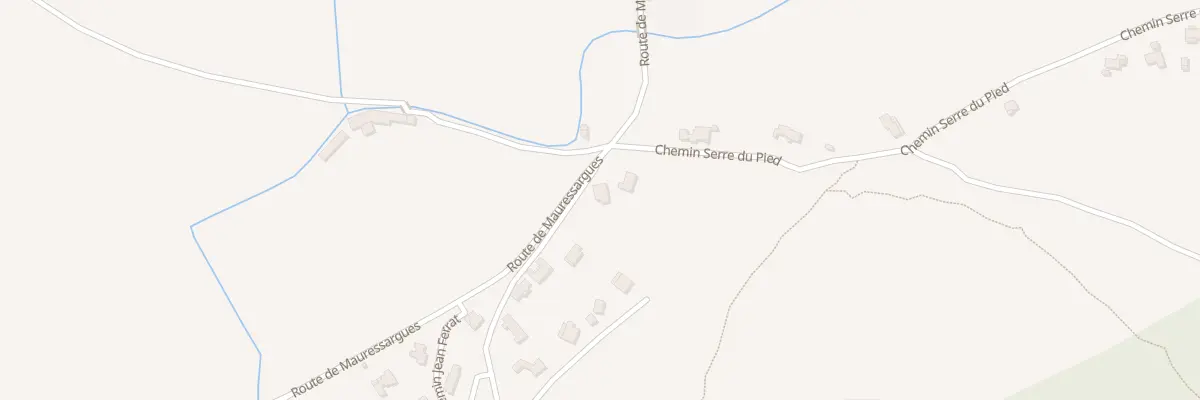 Plan du 17 Che des Pichouliers à Domessargues