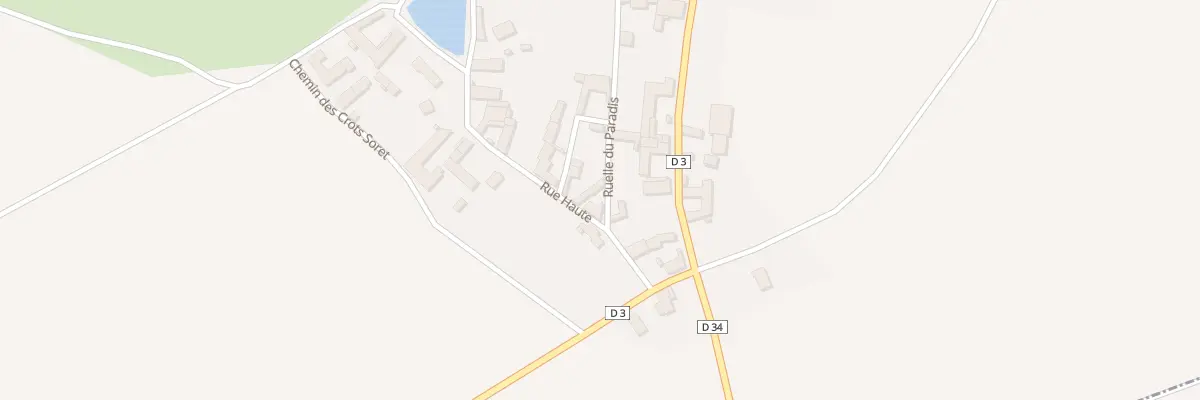 Plan du 10 Rle du Paradis à Maisons-lès-Chaource