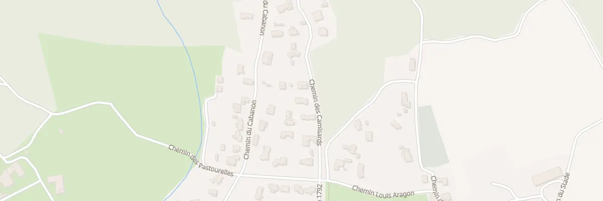Plan du 123 Che des Camisards à Domessargues