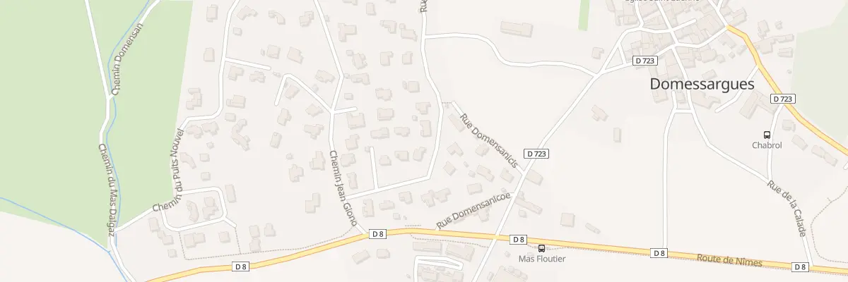 Plan du 276 Rue du 21 Septembre 1792 à Domessargues