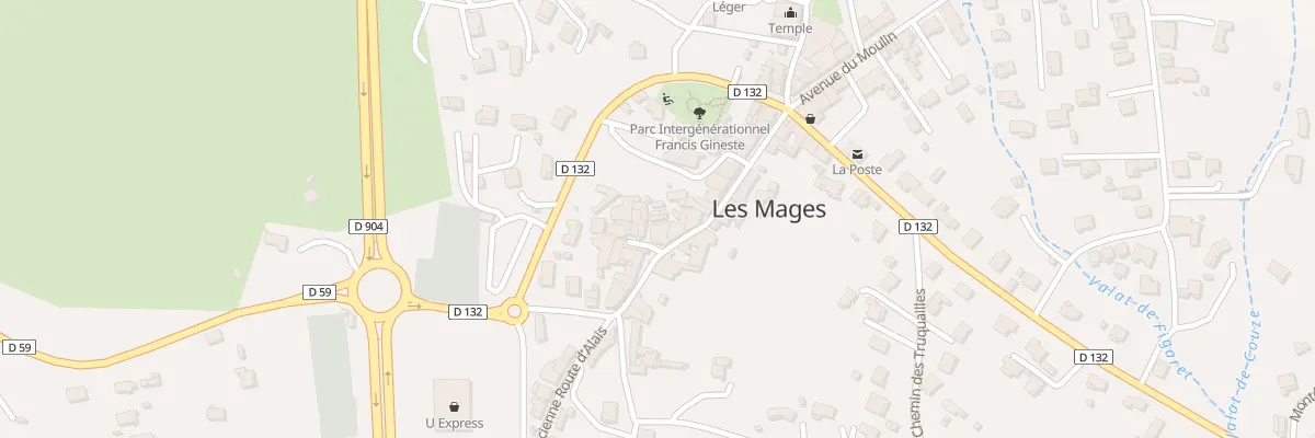 Plan du 42 Rue de la Françonnière aux Mages