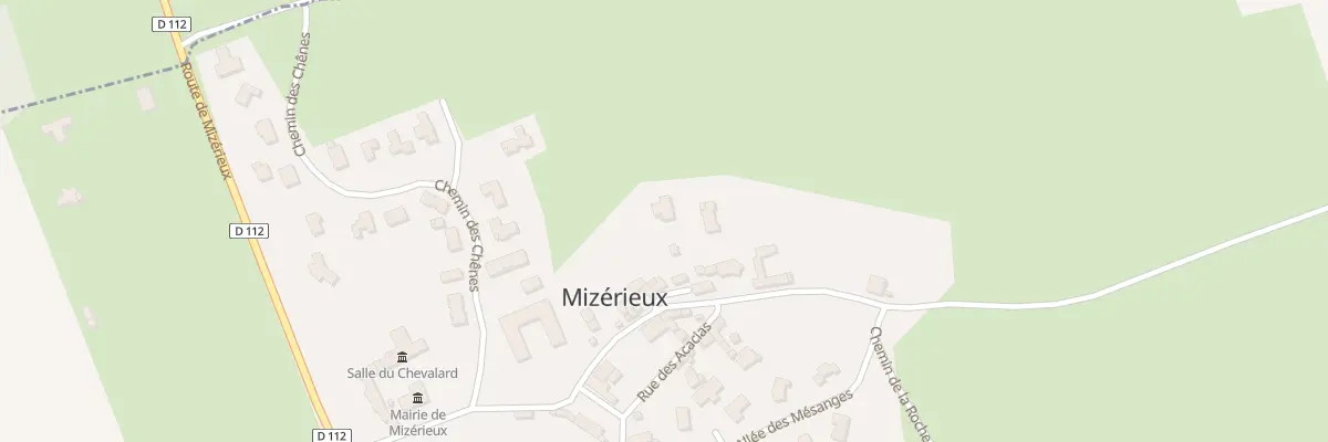 Plan du 30 Pl du Tilleul à Mizérieux
