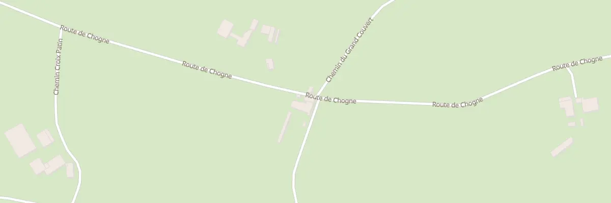 Plan du 3588A Rte de Chogne à Perreux